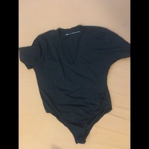 summa v neck tshirt bodysuit
